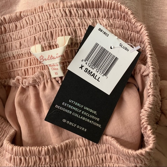 NWT - Beltaine Tiered Ruffle Skirt in Blush - Picture 11 of 12